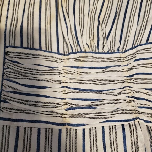 LANE Bryant Ruched Waist Button Front Blouse - Picture 4 of 7